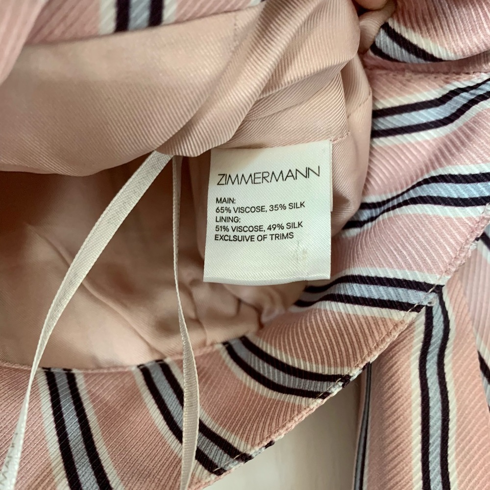 Zimmermann Silk Blend Wrap Blouse - Picture 11 of 11